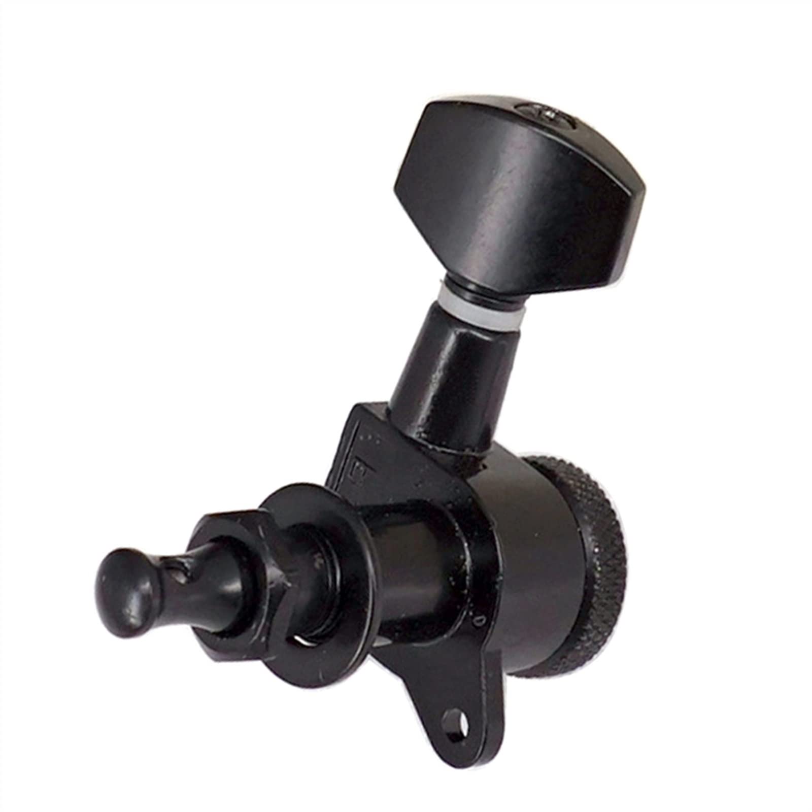 Clavijas afinación 1 Set Pro Guitar Guitar Tuners Tuning Tuning Knob String Pegs Instrumentos De Cuerda Accesorios (Color : Black)