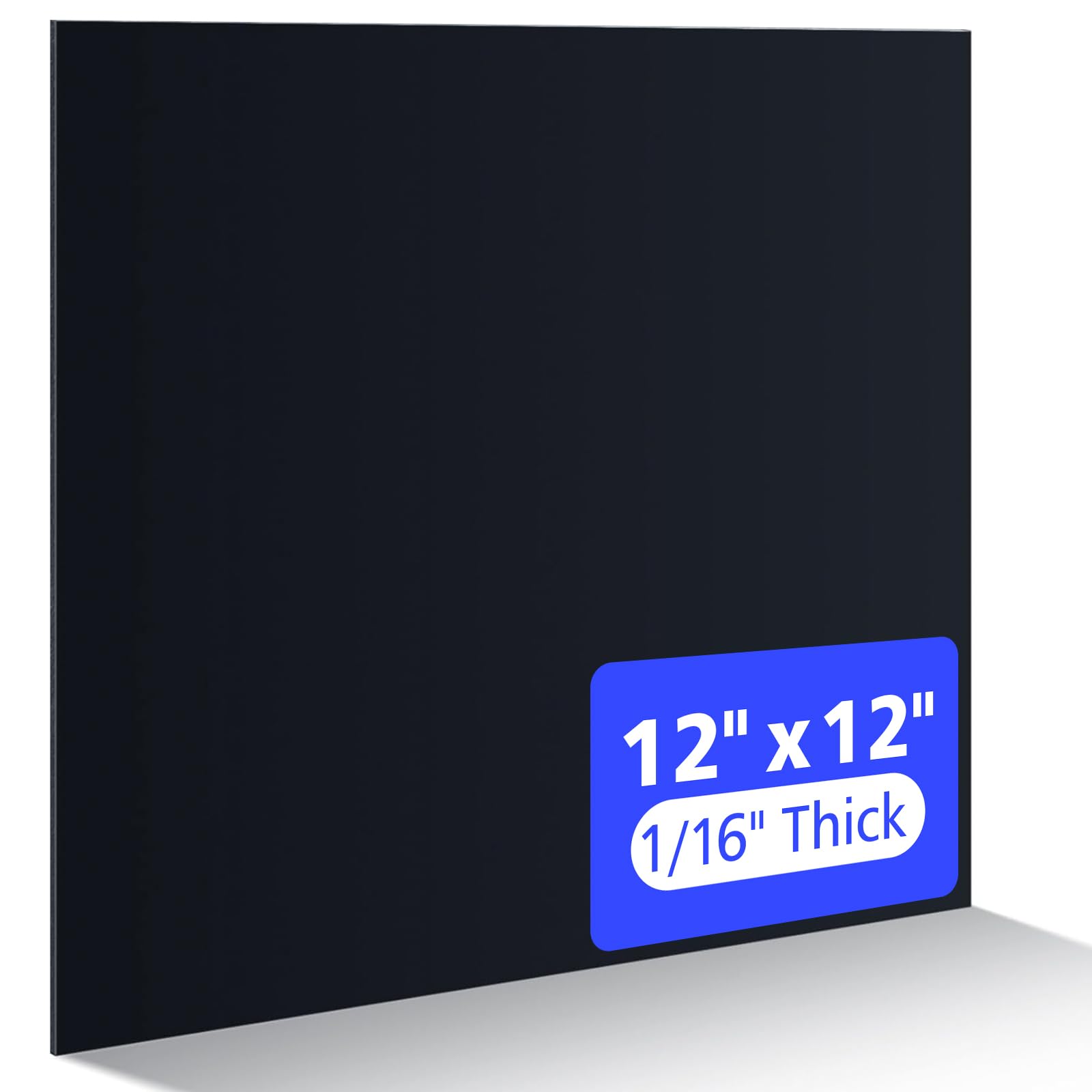 Delrin Sheet 1/8" x 6" - Black Acetal -20
