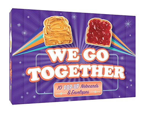 We Go Together: 10 Pop-Up Notecards & Envelopes (Friendship Themed Pop Up Greeting Card, Blank Interior Stationery) #TOP1
