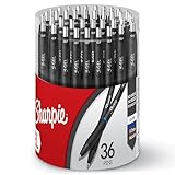 Sharpie S-Gel Pens Gel Pens Medium Point (0.7mm) Blue Ink Gel Pen 36 Count