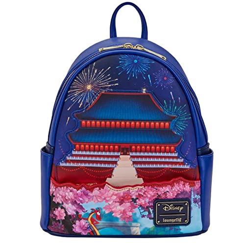 Loungefly Wdbk2205, Mochila Unisex Adulto, Mulan, Talla única