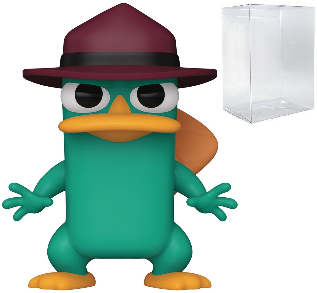 POP! Disney: Phineas and Ferb - Agent P #1627 Bundled with Compatible Box Protector Case