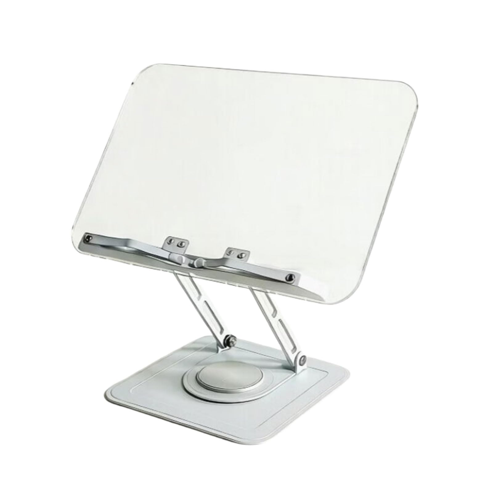 Supporto per libri con rotazione a 360 gradi Supporto per libri per lettura Base regolabile in altezza Libri di ricette Regalo Lettura Laptop Fold