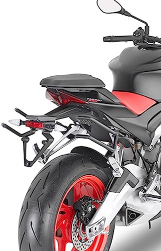 Supports sacoches cavalieres Givi TR6709 pour voyager en Aprilia RS 660