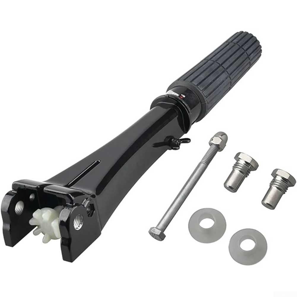 Conjunto de mango para Tohatsu 9.9HP 15HP 18HP, construcción robusta de plástico y metal, agarre ergonómico para un control suave, parte 398S63011-0