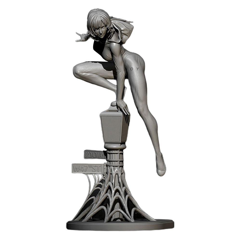 Amazon | 1/24 スパイダーガール 未塗装 レジン製 組み立て キット