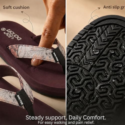Image of ORTHO JOY Fancy Doctor Slipper || Orthopedic Fashionable /Comfortable slipper for Women