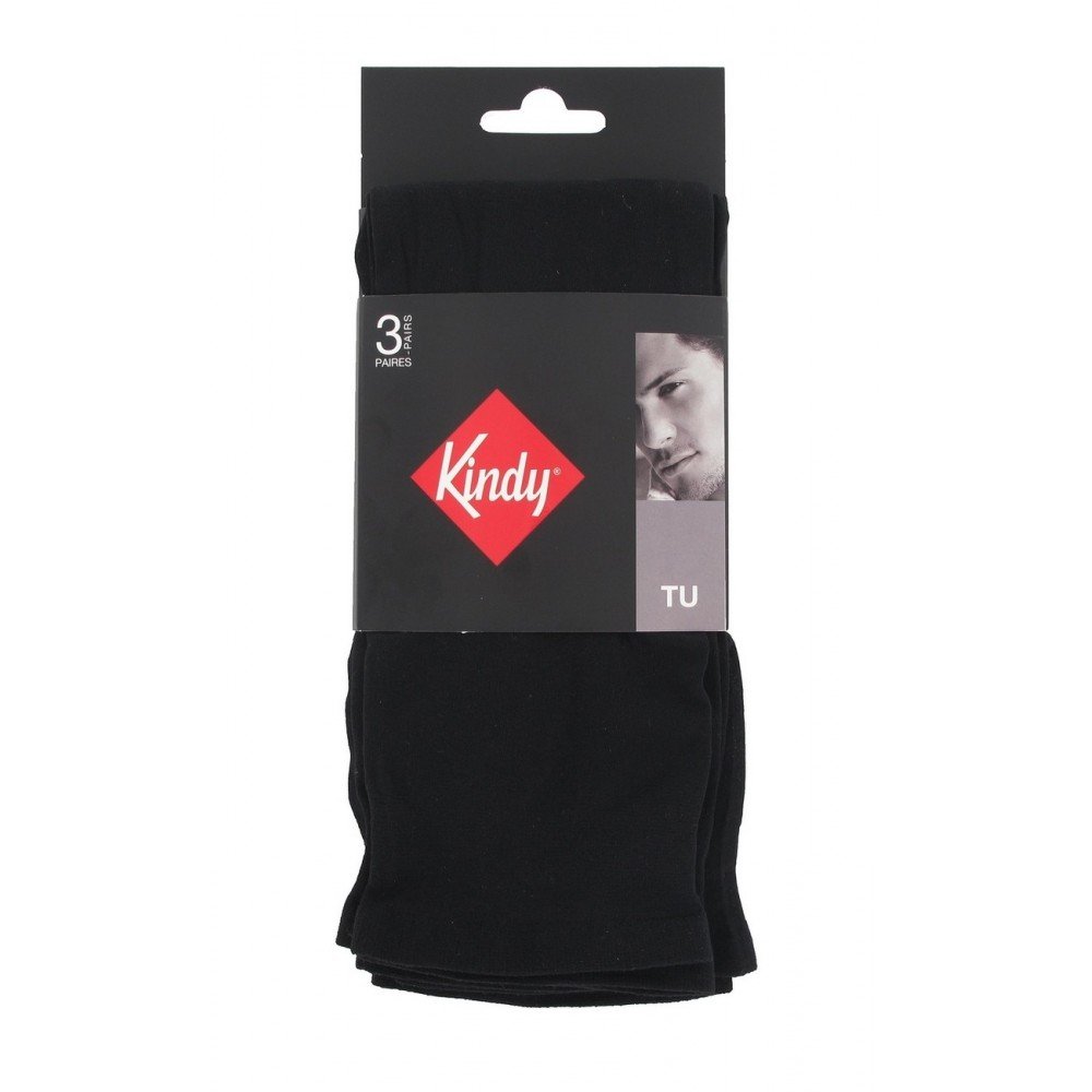 Kindy - Lot de 3 paires de chaussettes polyamide