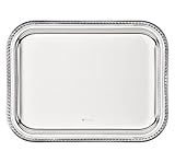 Christofle Malmaison Silver-Plated Medium Tray #4200720