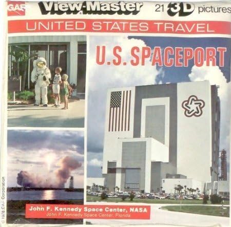Samorthatrade ViewMaster 3Reel Set - Spaceport USA - John F. Kennedy NASA Space Center, Florida - 21 3D Images