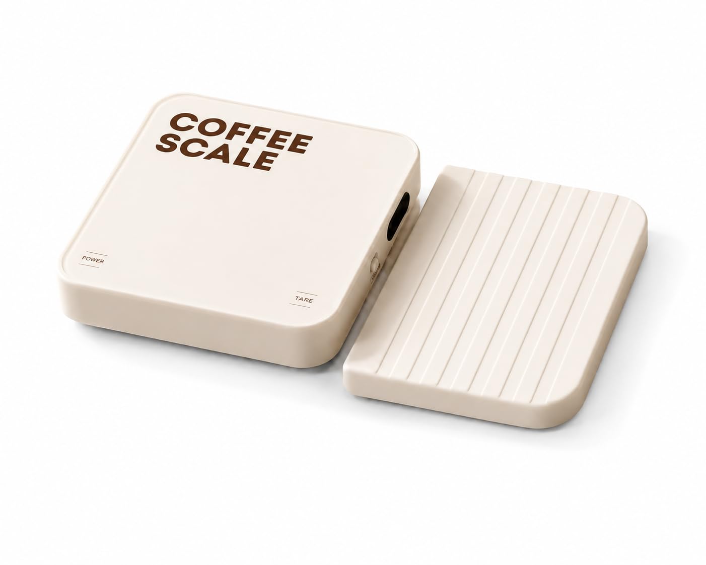 Aviora Kaffeewaage mit Timer - 0,1 g Präzisions-USB-C-wiederaufladbare digitale Espressowaage, LED-Anzeige, Tara-Funktion für Pour Over & Barista Brauen