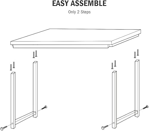Miniatura 26 de Tribesigns - Escritorio para computadora, escritorio de oficina grande de 63 pulgadas, mesa de estudio, estación de trabajo para oficina en casa,