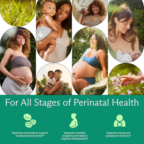 Image of Needed. Prenatal Iron Supplement - Pregnancy, Breastfeeding, Postpartum - Aids Energy, Birth Weight & Baby's Neural Development - Non-Constipating & Gentle on Stomach - Flexible Dosing for Pregnancy