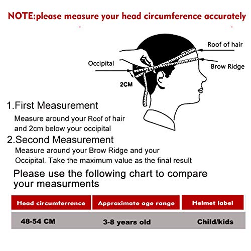 Helmets for Kid Sports Safety Protective Gear Set with Knee Pads/ Elbow Pads / Wrist Guard for 3-8 Years Toddler Bicycle Skateboard Skating Scooter Cycling Riding - Thumbnail 5