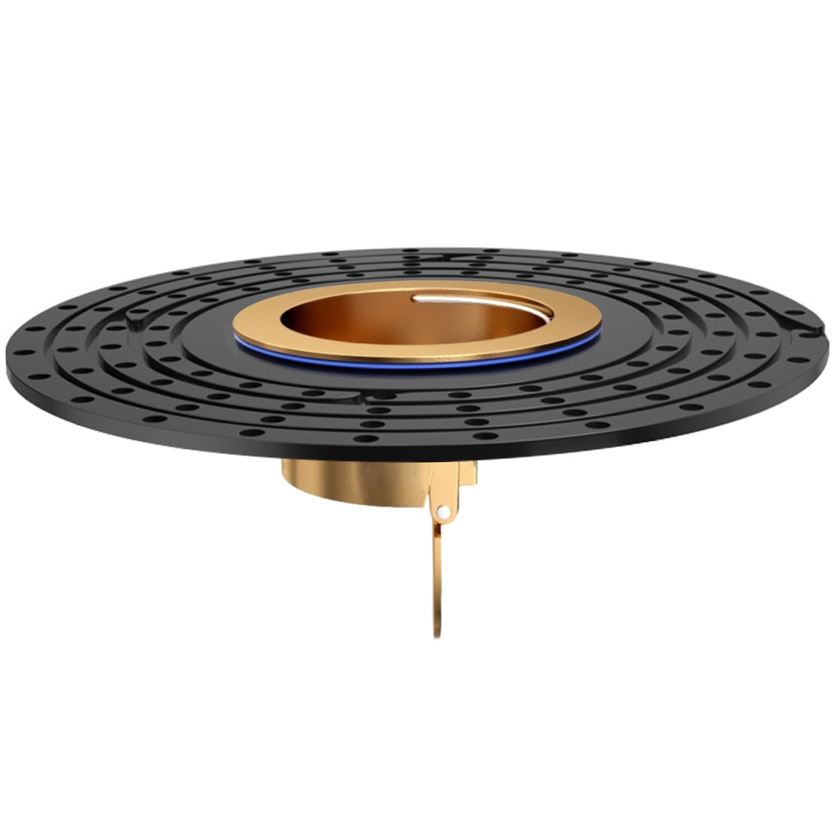 Floor Drain Backflow Preventer, Metal Odor Proof Floor Drain Filter Fast Drainage Shower Plug Insert for Toilet Bathroom Kitchen Pipes Tubes, Backflow Preventer