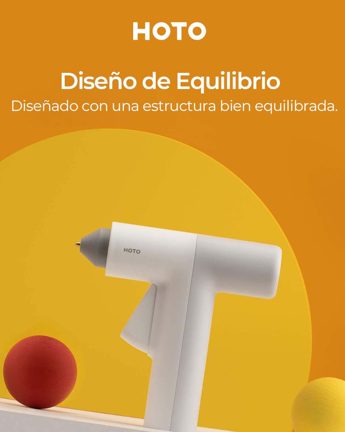 HOTO Pistola Silicona Caliente Inalámbrica, 10 Barras, Calentamiento 30S, USB Recargable, Apagado Inteligente, Perfecta para Pistola Silicona Manualidades y Proyectos con Pistola Pegamento Caliente