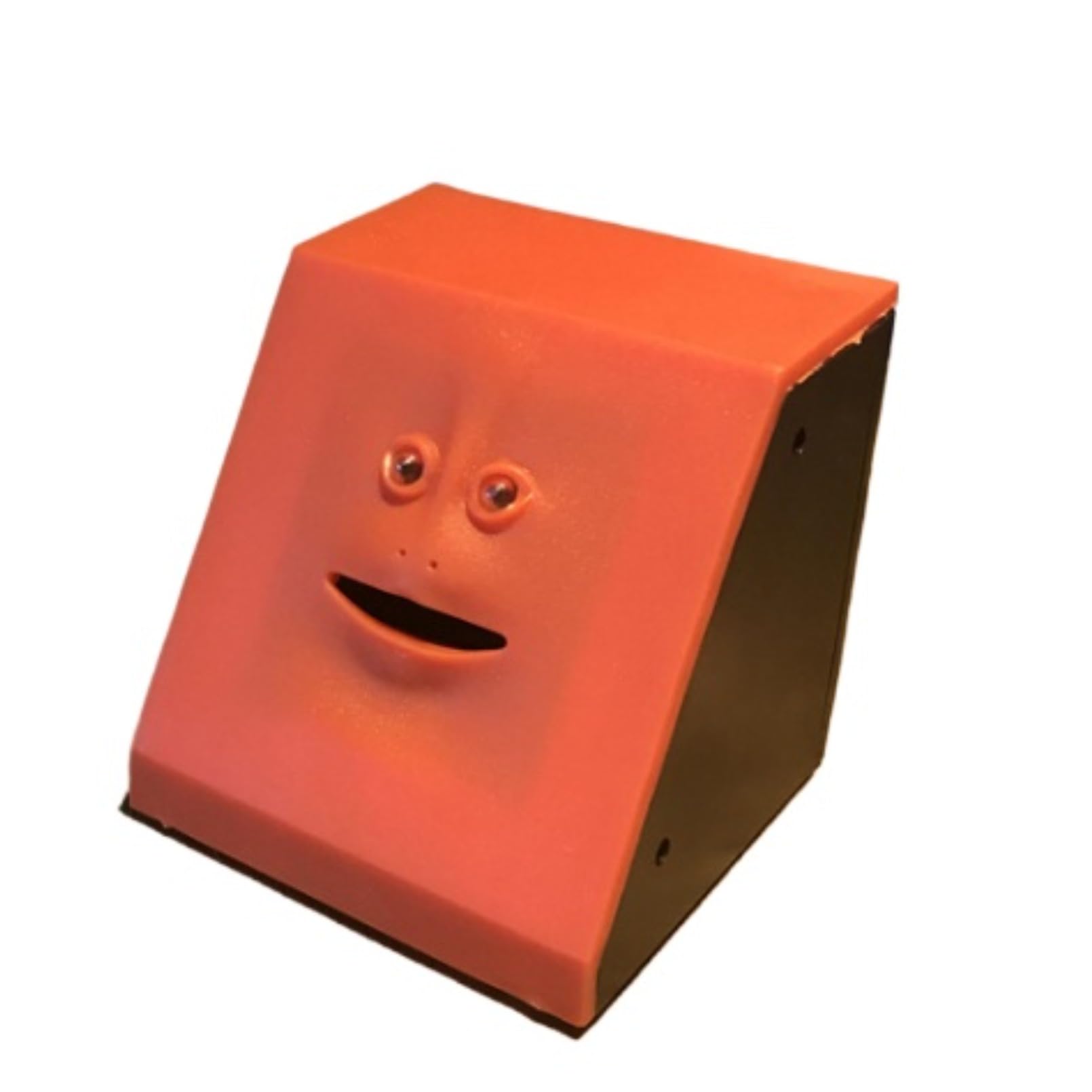 Amazon.co.jp: Lekolock 貯金箱のアイデア顔と口が動くコイン貯金ファッションシンプルな子供の誕生日プレゼント新しいおもちゃ  (レッド,レンガの表面) : おもちゃ