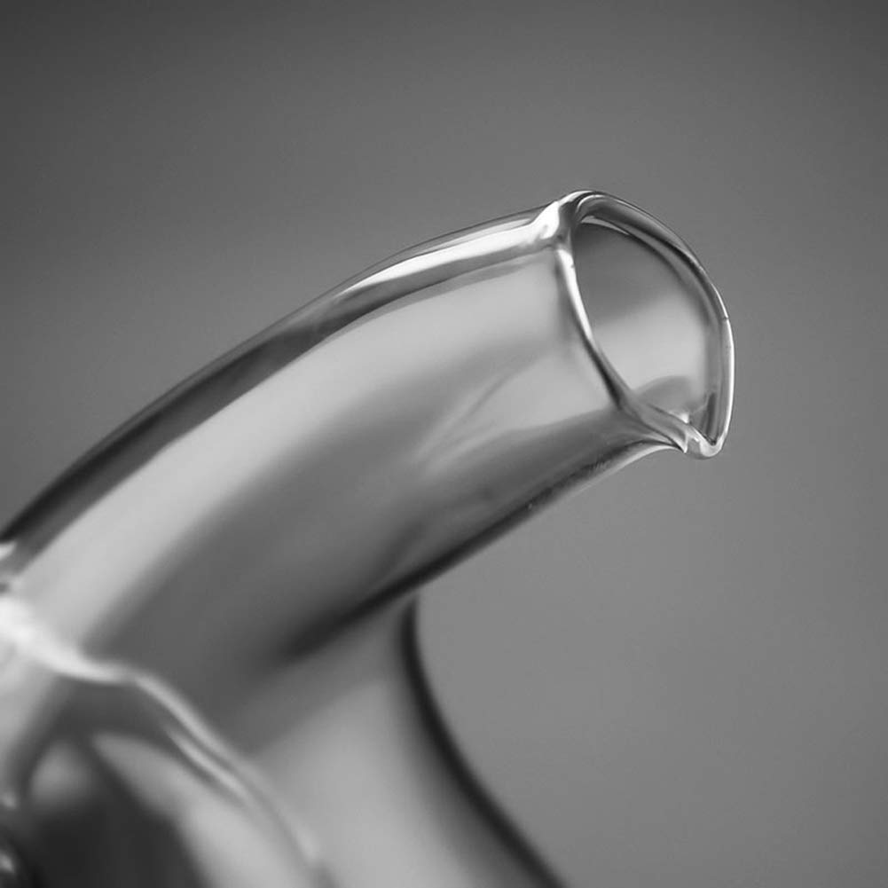 BOLLAER Kitchen Supplies Glass Olive Oil Bottle Cruet -(Water droplets), 2 in 1 Kitchen Supplies Glass Oil and Vinegar Bottles of Soy Sauce Vinegar Bottle.