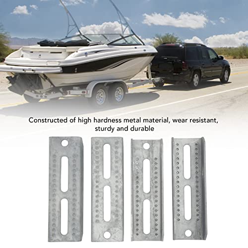 Kit support de couchette pivotant antirouille pour traverse de remorque 3x3 - 4