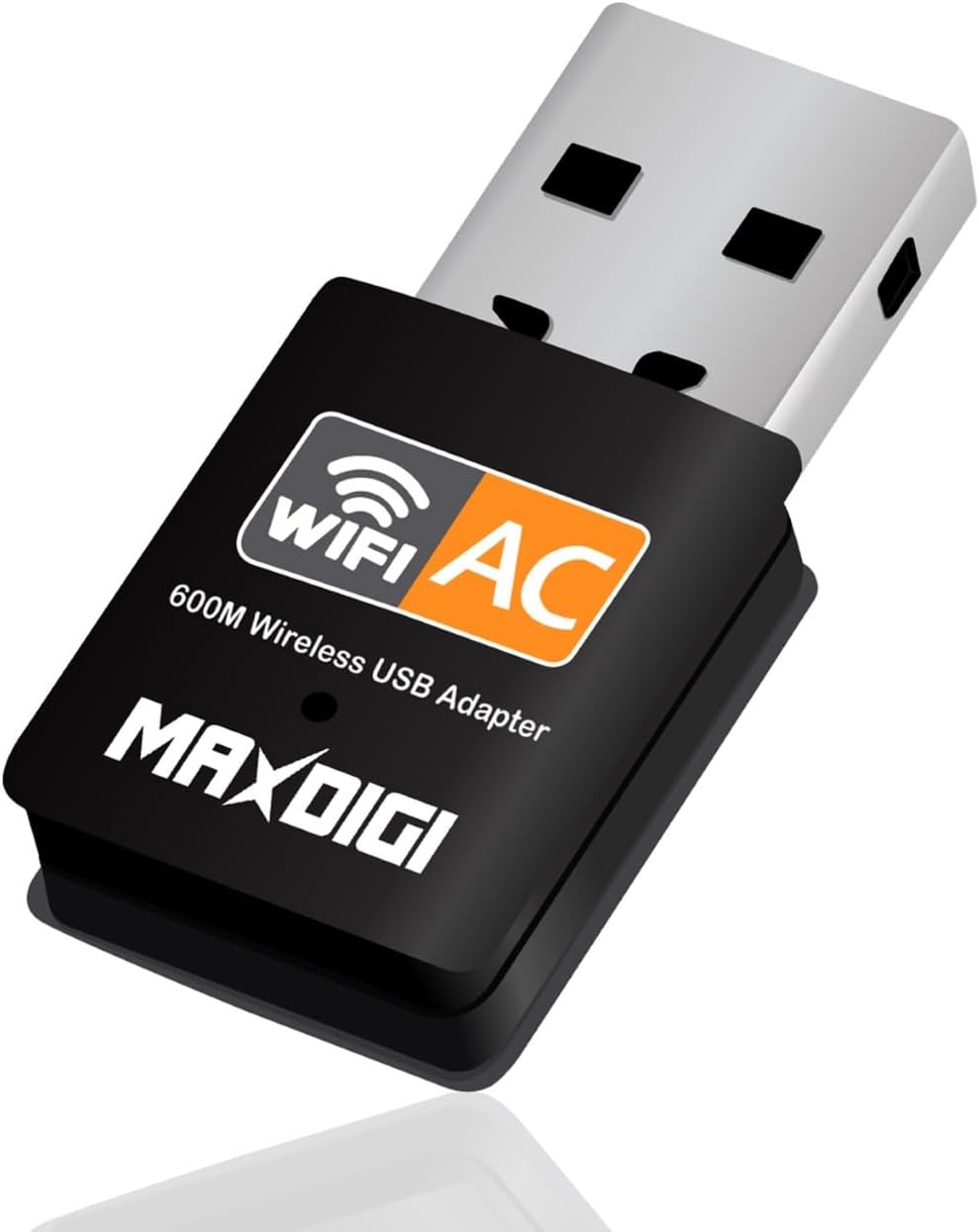 USB wifi adapter 5g, usb ac600 wifi dongle 802.11ac Dual Band 600 Mbps wifi usb wireless for pc antenna Laptop, wifi card ac adapter Support Windows 11/10/8/7/Vista/XP/2000,Mac Os X 10.5-10.15