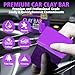 XPERTCHEMY Car Clay Bar 4 Pack 400g(4x100g), Auto Detailing Premium Grade No Scratch Magic Clay Bars Cleaner Kit with Washing and Adsorption Capacity for Car Auto SUV, RV, Truck, Purple