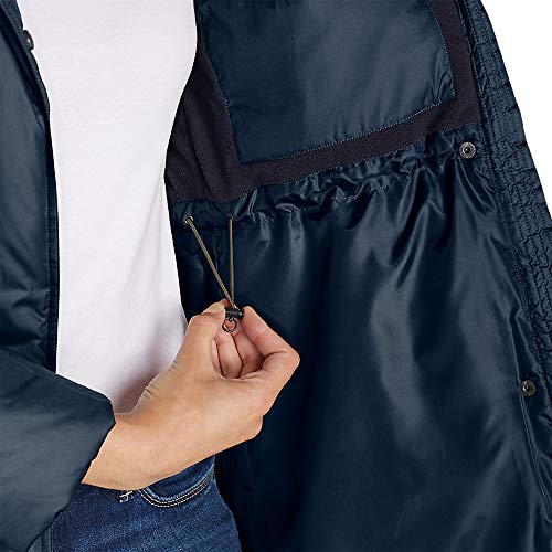 Eddie Bauer Women's Lodge Down Duffle Coat, Black Small