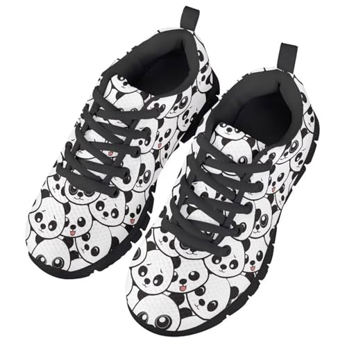 Mumeson Unisex Kids Athletic Running Walking Shoes Breathable Snekers Lace Up Low Top Non Slip Rubber Sole Shoes Size 28-364