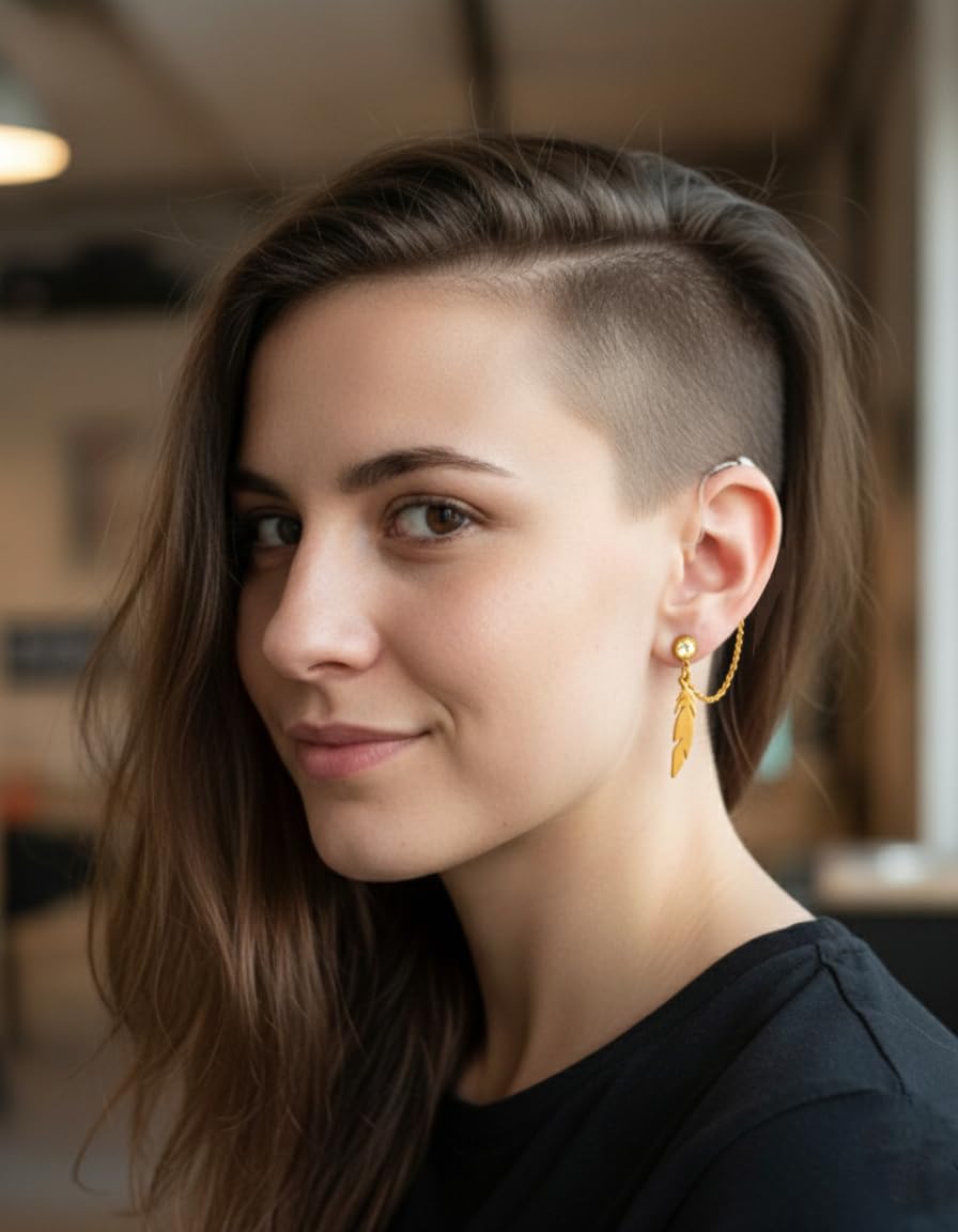Boucles d'oreilles anti-perte pour écouteurs pour surdité | Chaîne de rétention pour maintien des aides auditives pour sourds | Empêche les chutes et les pertes d'amplificateurs ou d'implants (or)