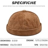 Zoom IMG-1 clape retro corduroy docker cap Zoom IMG-1 clape retro corduroy docker cap