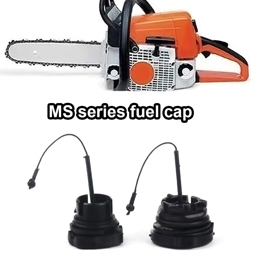 Tappi Carburante E Olio Per Motosega STIHL - Set 2 Pezzi Per MS170/MS180/017/018 - Foto 4