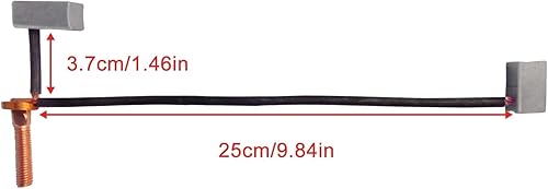 Miniatura 5 de Yamaha G29 Kit de cepillo de motor para carrito de golf Yamaha Kits de repuesto Yamaha JU2-H1801-00 (2 piezas)