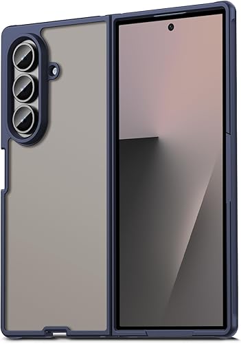 Miniatura 8 de Qiinogow Funda compatible con Samsung Galaxy A23 4G5G, funda delgada para teléfono con absorción de golpes, funda protectora de goma TPU de fibra de