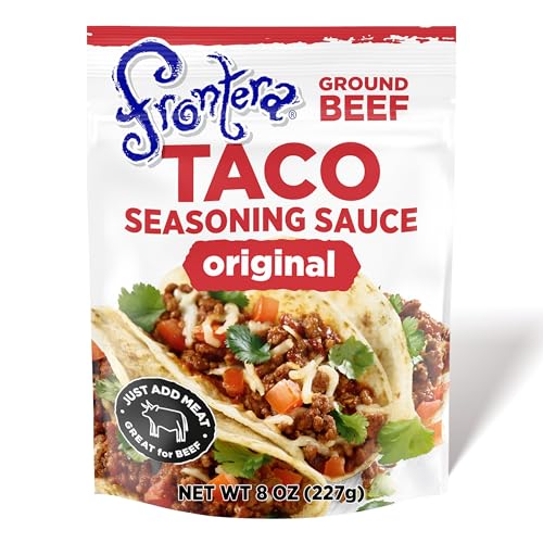 Frontera Original Ground Beef Seasoning Taco Sauce, 8 Oz.