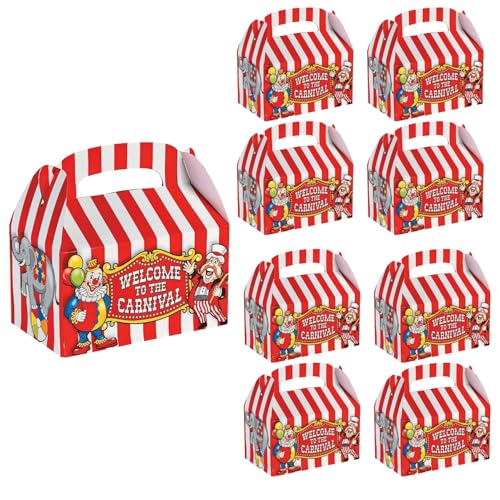 Fun Express Circus Big Top Treat Box - Carnival Party...