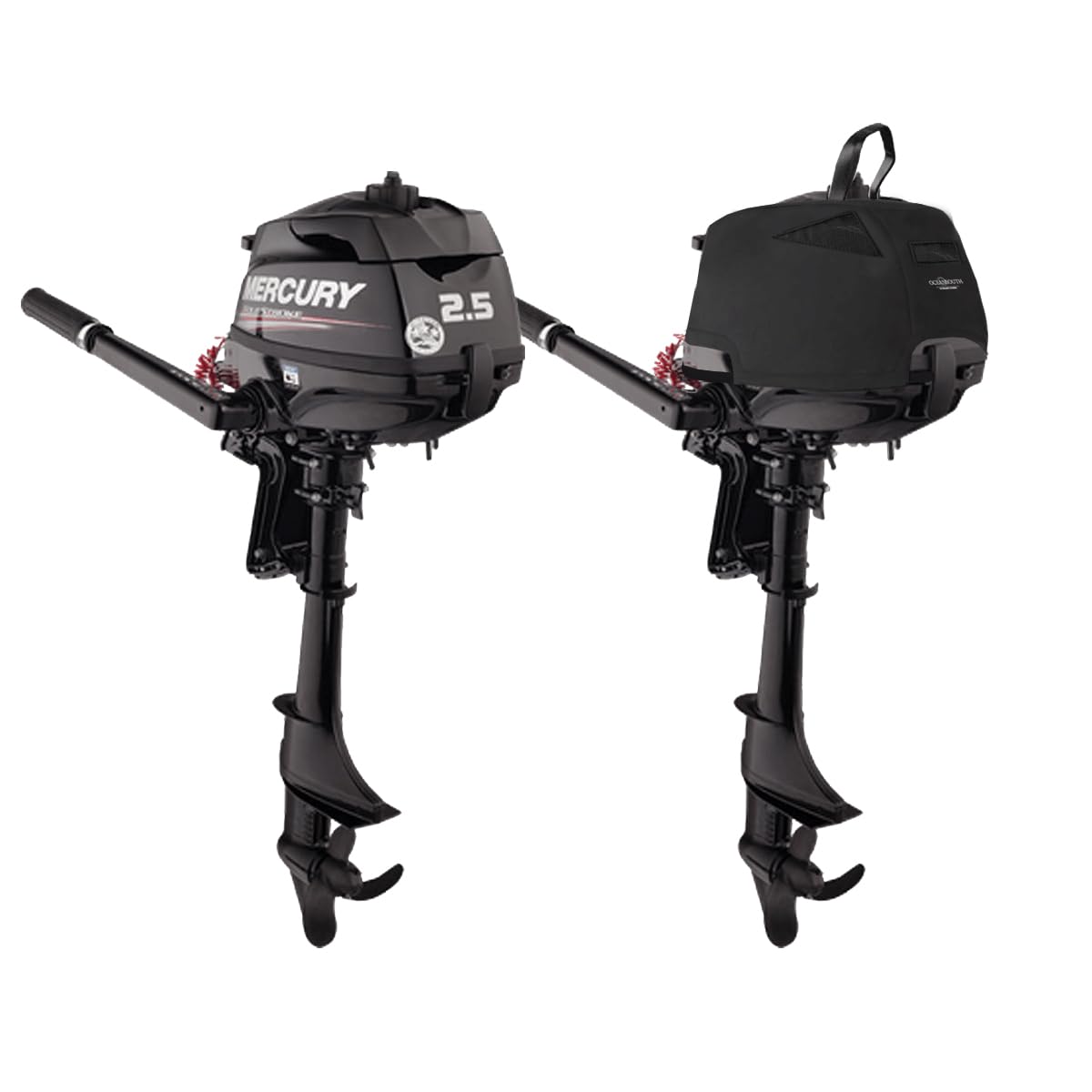 Oceansouth Mercury Vented Outboard Cover ("85CC 2.5HP (4 STROKE 1 CYL) ")