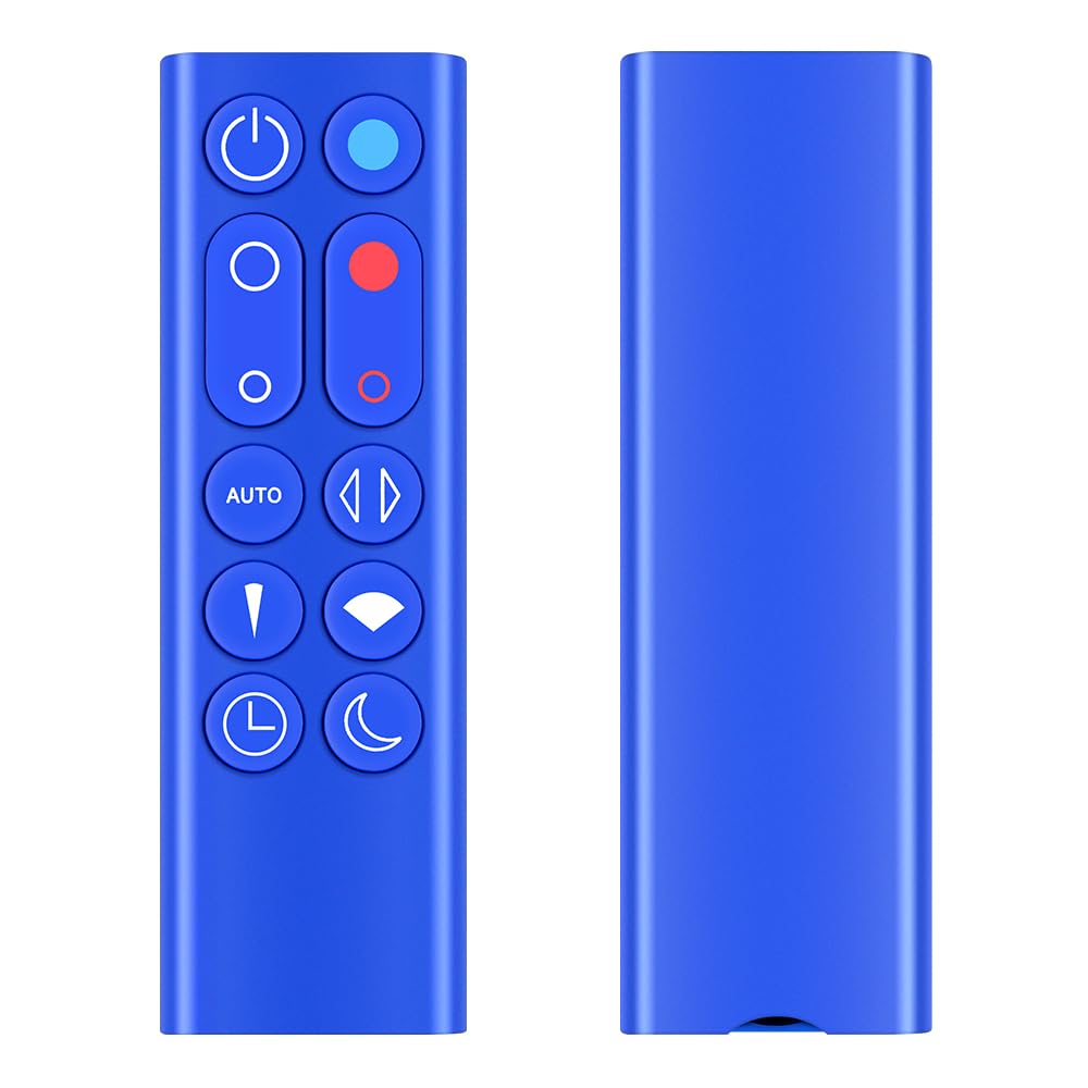 RETROSUN Replacement HP02 HP03 Remote Control for Dyson HP02 HP03 Hot + Cool Air Purifier Heater Fan (Blue)