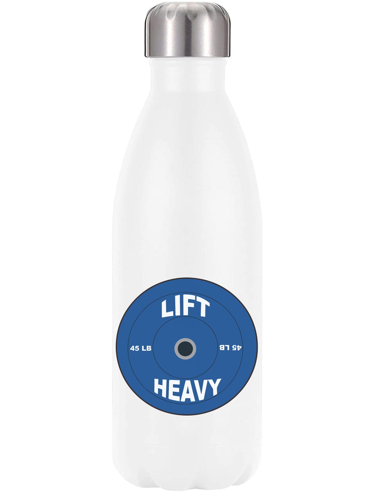 Barbell Poids 20 kg Fini l'Eau Tiède à l'Entraînement avec cette Gourde Isolée