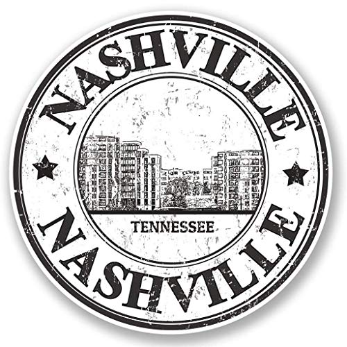 Nashville Tennessee Round Metal 0.75" Lapel Pin Hat Shirt Pin Tie Tack Pinback2