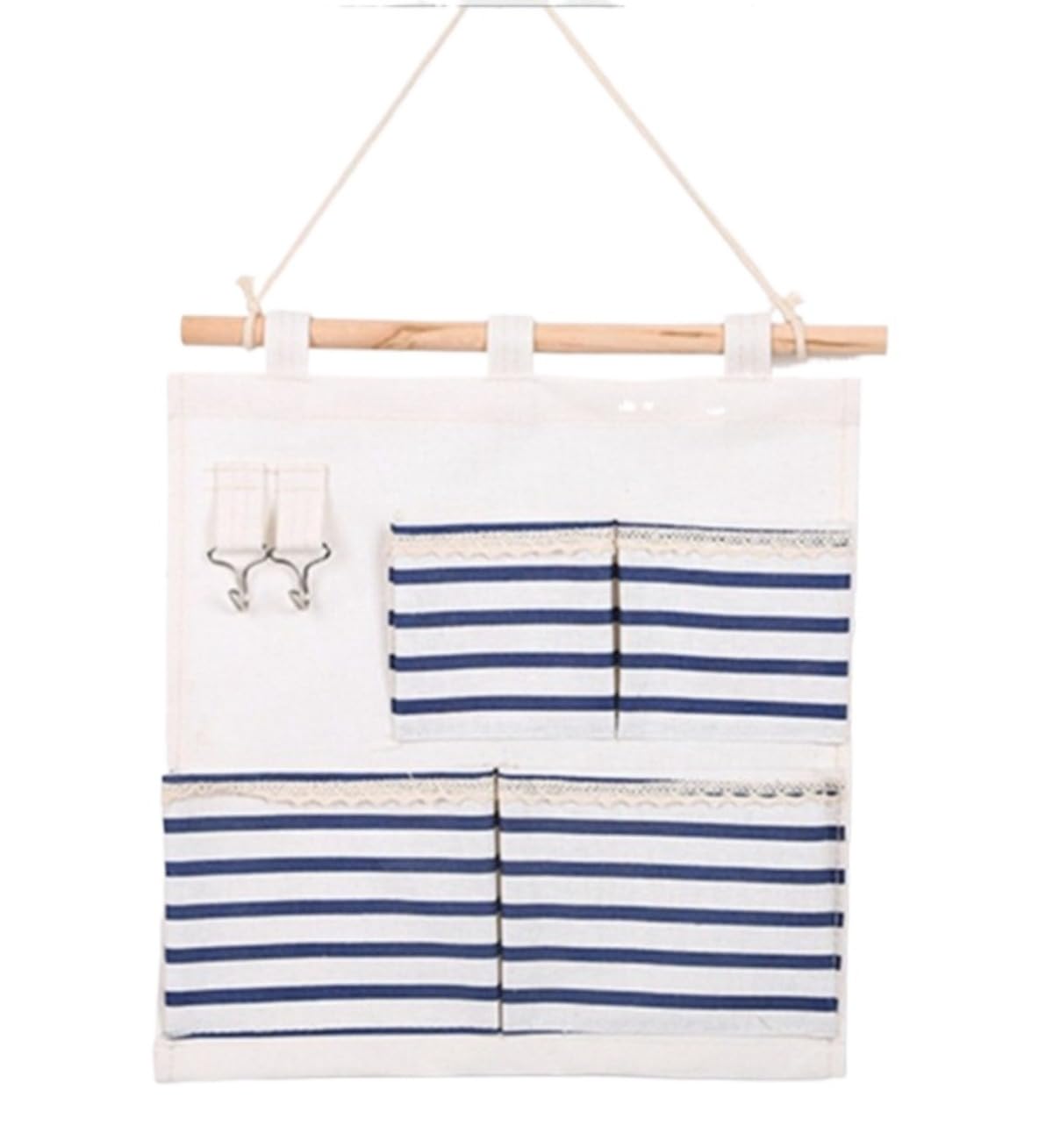 Gathre ホワイトのウォールポケット 11ポケット 【楽天1位】吊り下げ