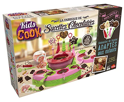 Goliath - Kids Cook - Fabrique de sucette chocolatées - A partir de 5 ans, Blanc 918532.006