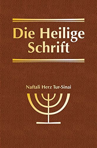 Die Heilige Schrift Die Heilige Schrift