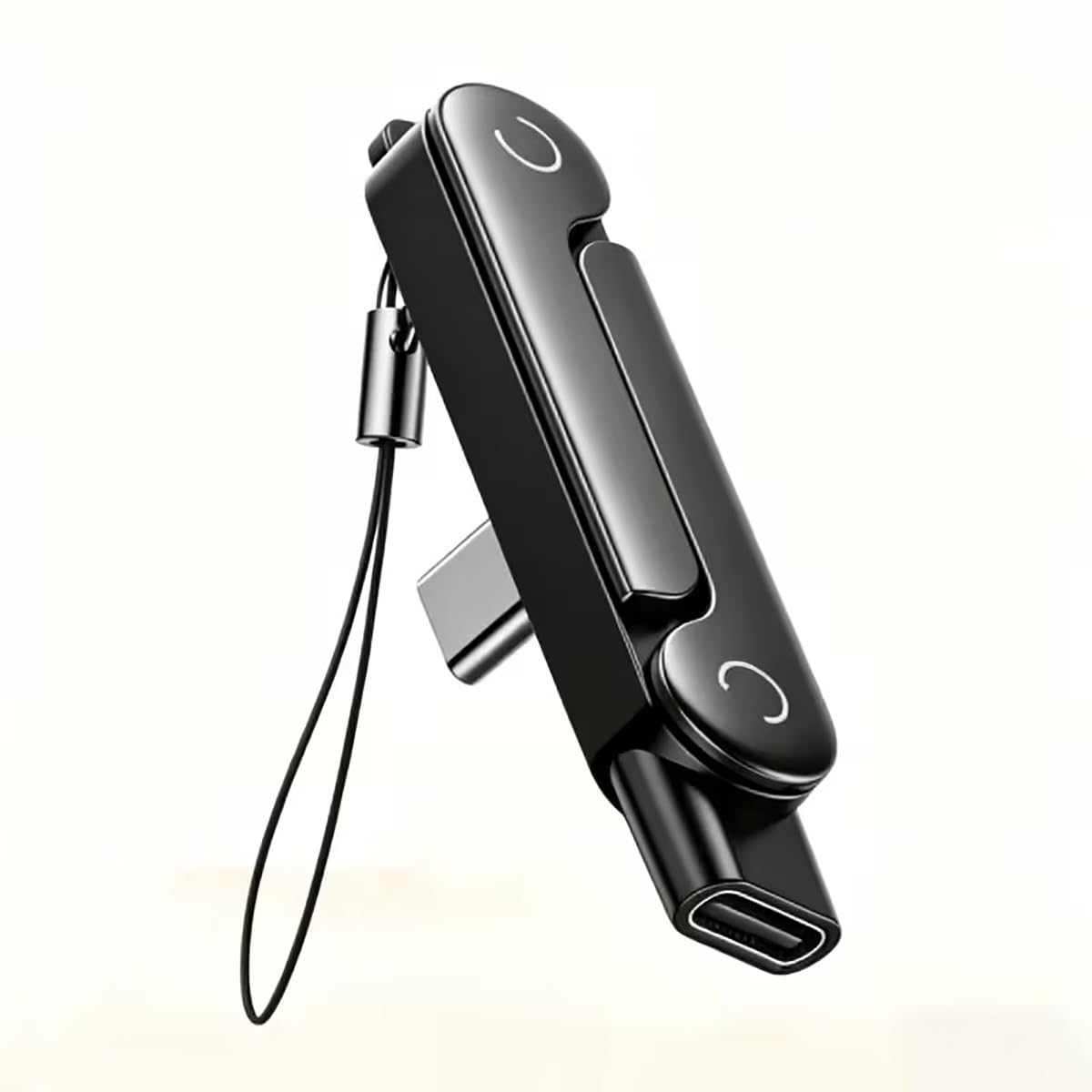 Tobo USB C to USB C Adapter with Foldable Phone Stand, 240W PD Fast Charging Type C Male to Female Converter, 90° Adjustable USB-C Extender for Laptop, Tablet & Smartphone (Charging & Data) TD-1641CC-picture-30