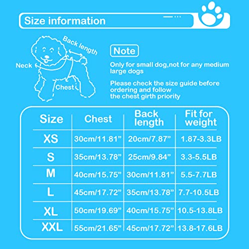 Small Dog Pjs Summer Clothes For Dogs Dog Pajamas Dog Clothes For Small Dogs Girl Teacup Yorkie Clothes For Girls Cute Onesies For Dogs Dog Pjs Shirts For Dogs Cats Clothing (X-Small, Avocado) #TOP2