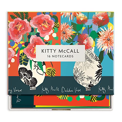 Notecard Box Kitty McCall para cartas de agradecimiento y felicitaciones de escritorio