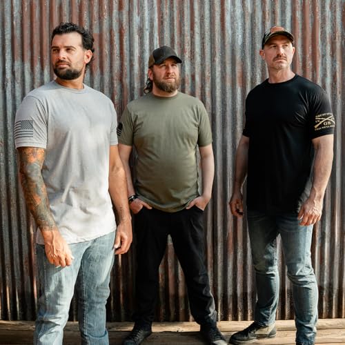 Image of Grunt Style Basic Crew Pack - USA, American Graphic Tee, Patriotic, Everyday, T-Shirts for Men Pack