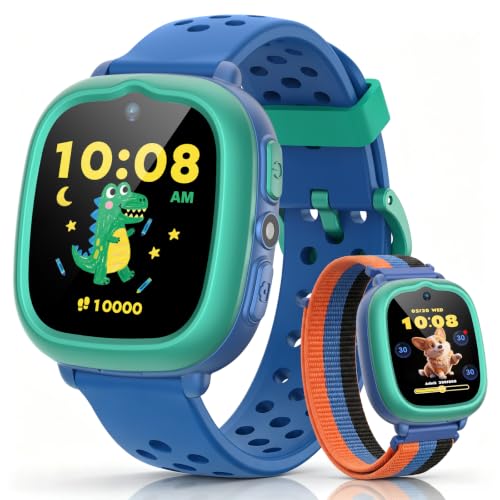 Colorful Kids Smart Watch with 2 bands & bezels - image 1