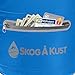 Skog Å Kust DrySak - Roll Top Waterproof Bag for Travel & Outdoors - 20L Navy Blue