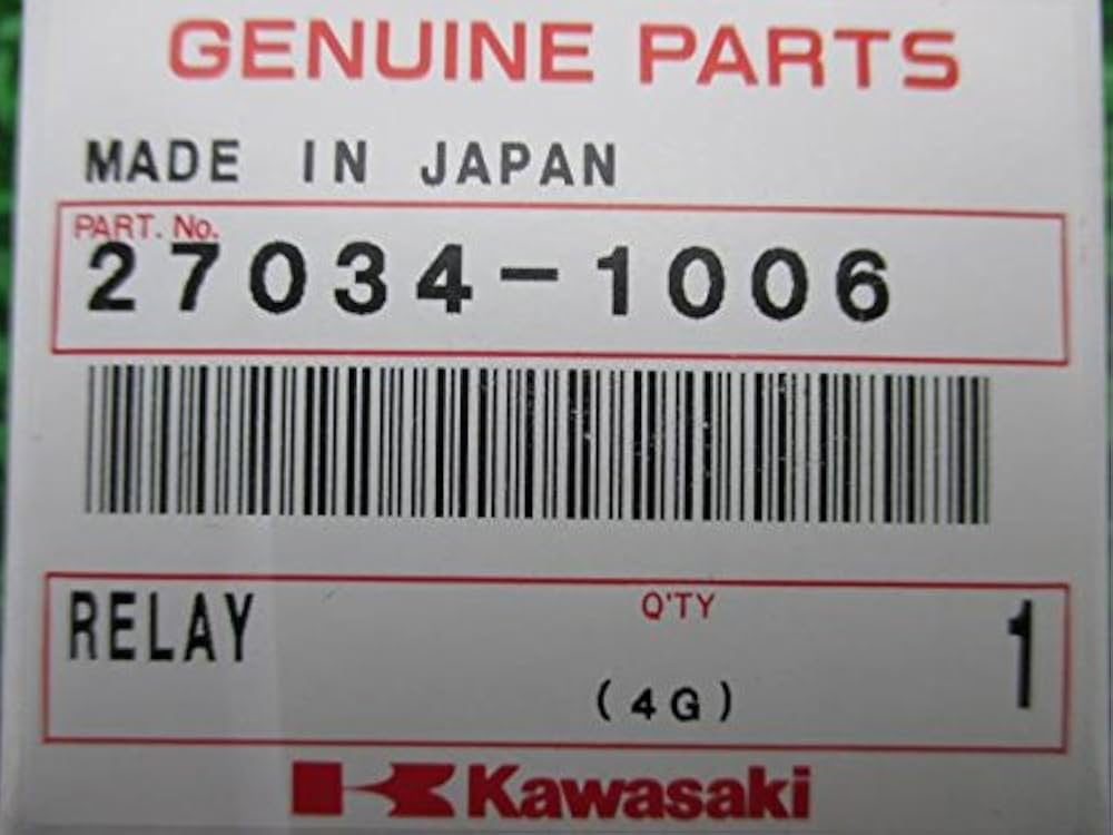 パート1 Kawasaki ZX-12 R Omrom Relay Regulator 27034-1073 Used Spare
