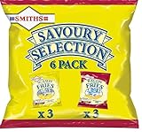 Smith's Savoury Selection Scampi Flavour Fries & Bacon Flavour Fries 6 Pack