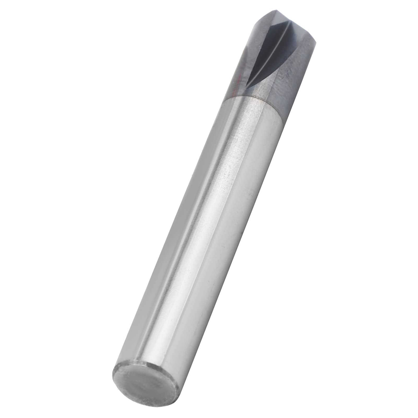 Aramox Broca de Corte de Chaflán de 3 Flautas, Fresa de Extremo de Biselado de 120 Grados de Acero de Tungsteno, Broca de Fresado CNC para Usuarios de Herramientas de Fresado, Grabado y Enrutador de